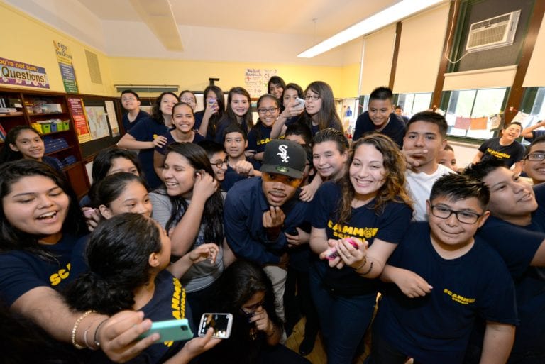 Chicago's Fiske and Scammon Elementary Schools Top Scorers in "Get