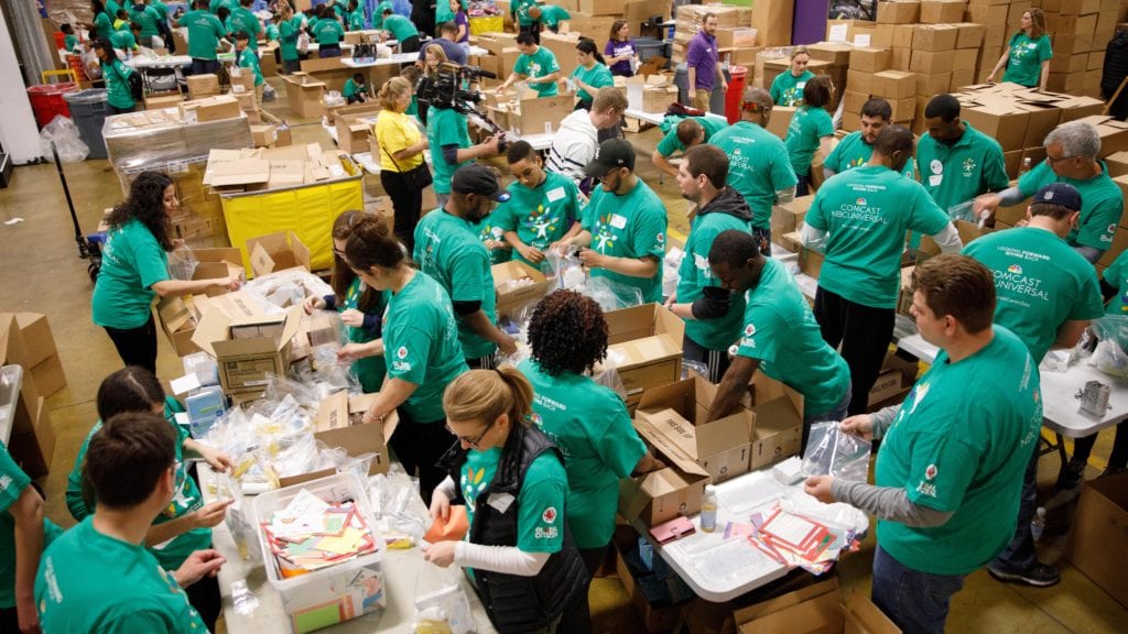 Hundreds of Volunteers Come Together at Cradles to Crayons to Assemble ...