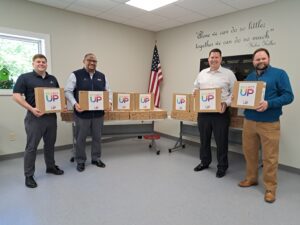 Comcast Donates 50 Laptops to We Care of Grundy County