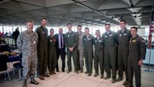 Member of the Air Force Academy in Colorado Springs.