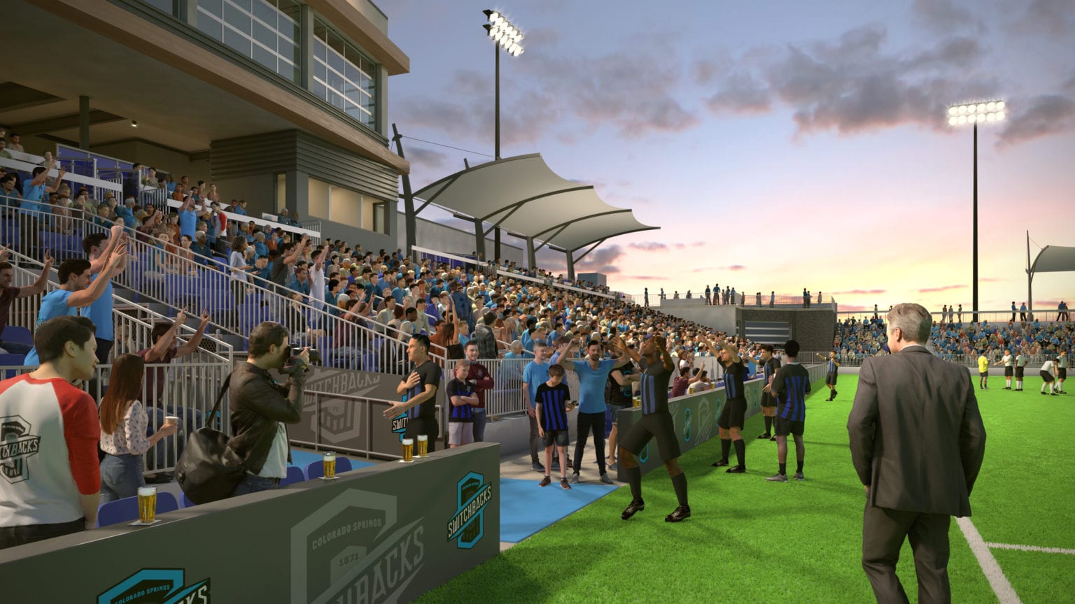 The Colorado Springs Switchbacks Net a Goal with Comcast Business