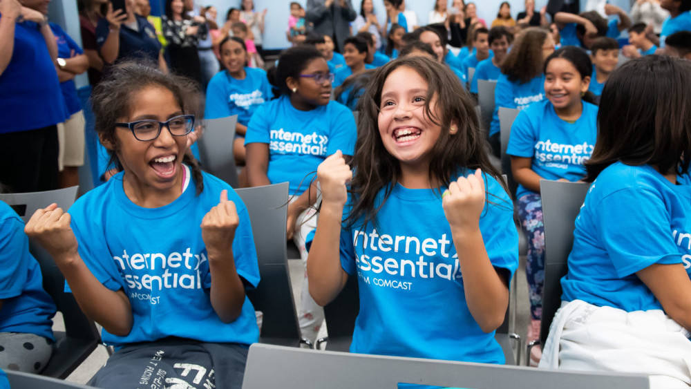 Comcast Internet Essentials with Amigos for Kids at Jose Marti Park on Tuesday, August 6, 2019 in Miami.