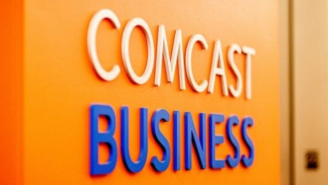 The Comcast Business logo.