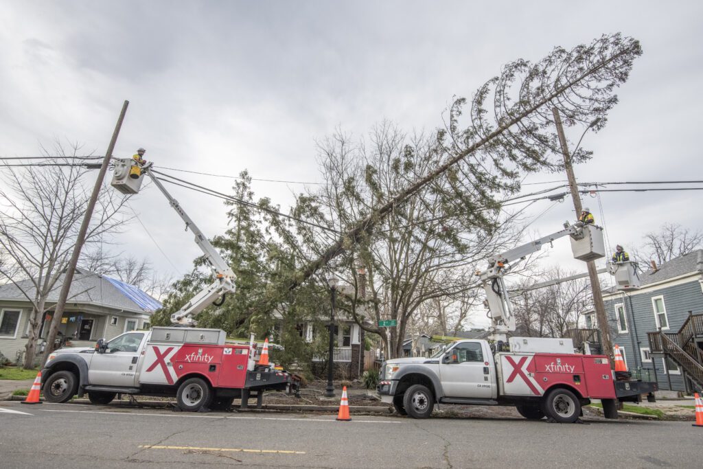 Comcast in Action Photos Illustrating the Impact of the Atmospheric