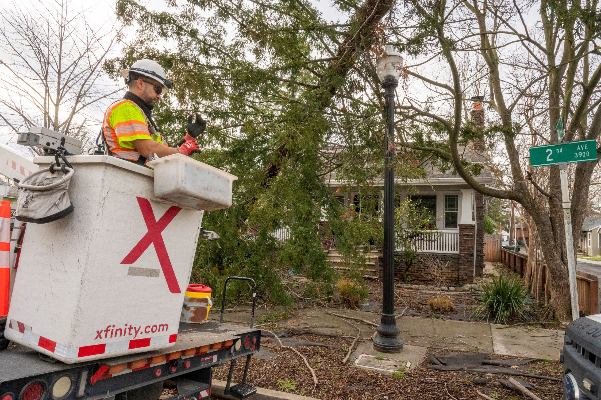 Comcast Crews Continue to Work Tirelessly to Identify Damaged Equipment & Restore Services Following Atmospheric Rainstorms