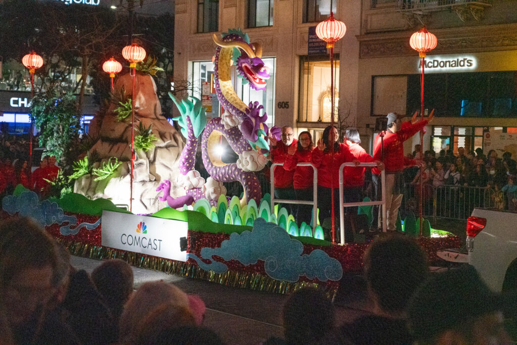 Comcast Rings in the Year of the Dragon with the San Francisco Chinese New Year Parade