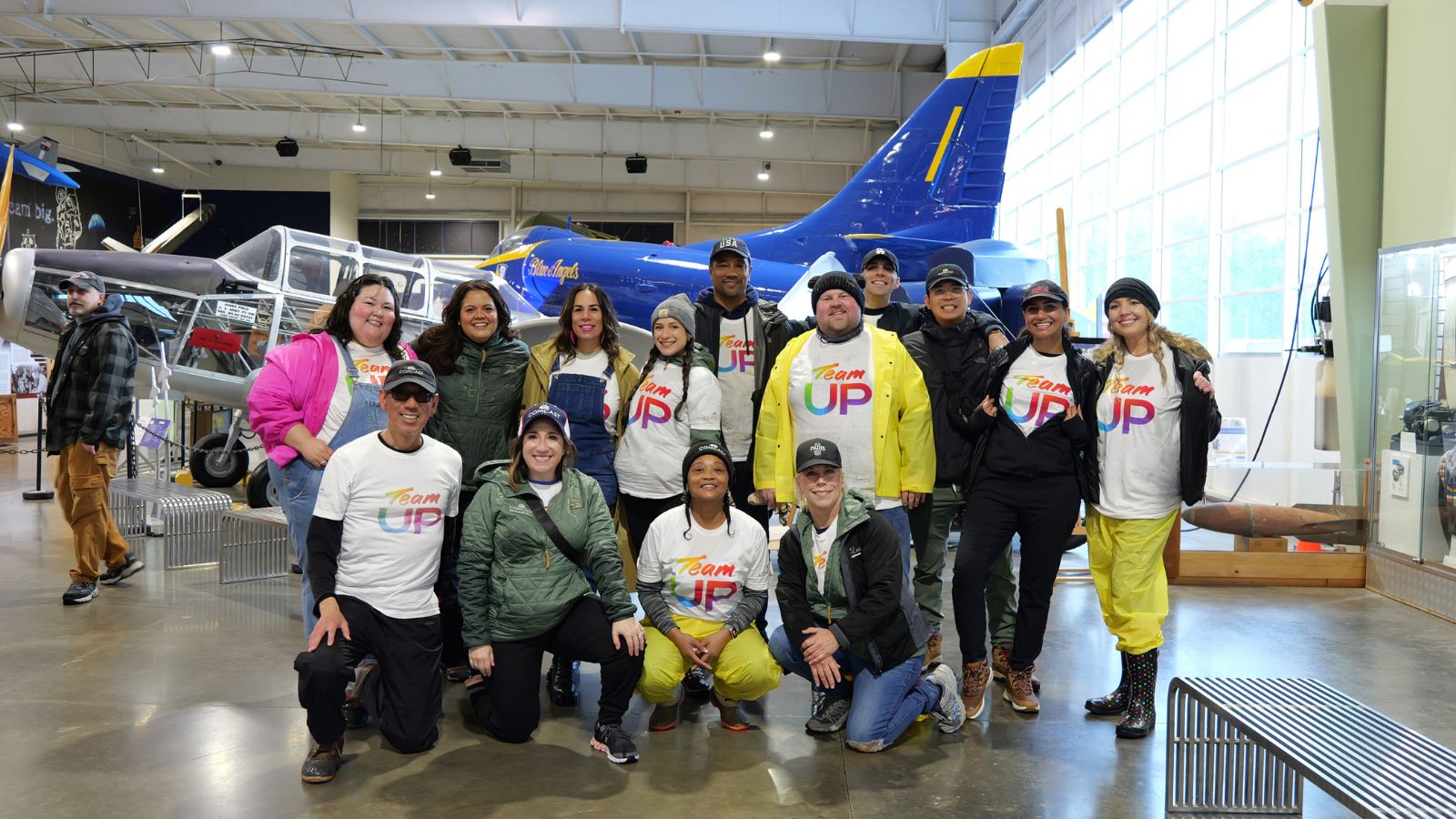 Team UP Soars into Spring Service at the Aerospace Museum of California