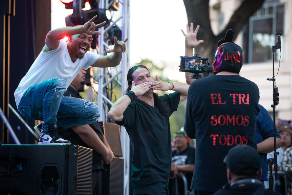 Comcast Brings American Sign Language interpreting services to "Music in the Park" for El Tri Concert on Saturday, June 22, 2024 in San Jose, Calif. (Don Feria/Comcast)