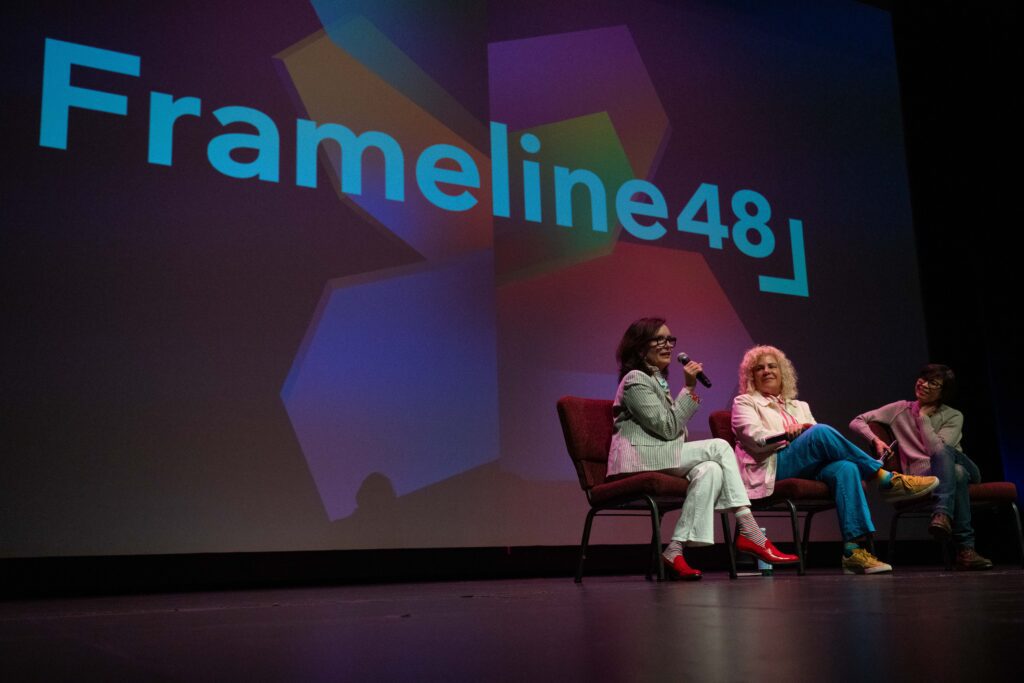 Screenings of “In the Summers” and “Go Fish” during the 48th annual Frameline Film Festival at the Palace of Fine Arts on Thursday, June 20, 2024 in San Francisco, California. (Don Feria/AP Content Services for Comcast)