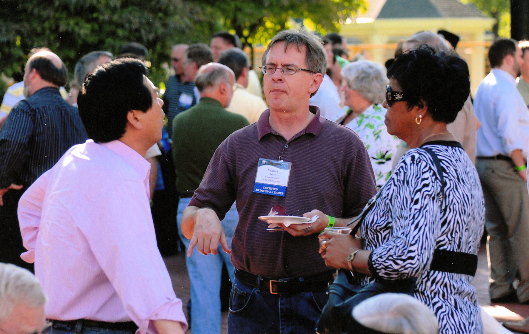 Walter Neary at AWC meeting