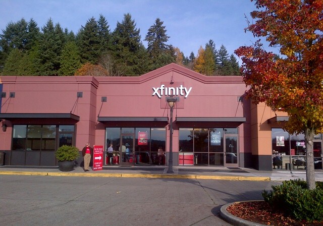 exterior of the Redmond xfinity store