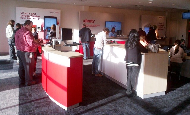 Redmond Xfinity store interior