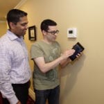 Mathew and Pirillo look at thermostat control