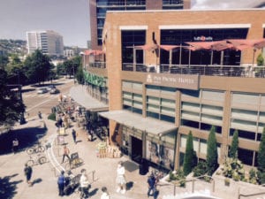 view of whole foods from the new store