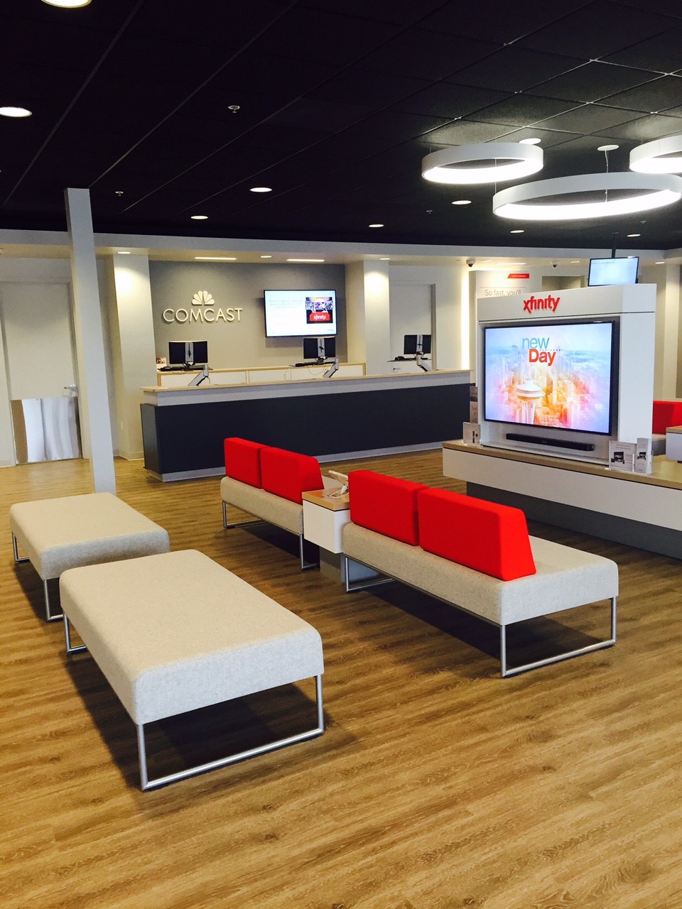 interior of the new Bellingham XFINITY Store