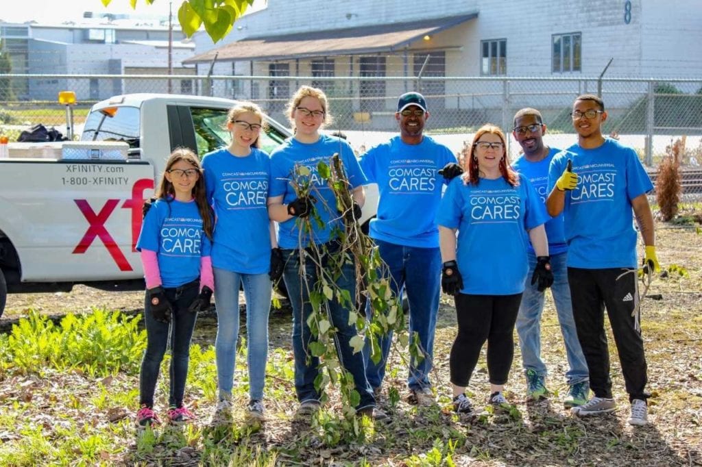 Comcast Cares Day Auburn Wash. 2019