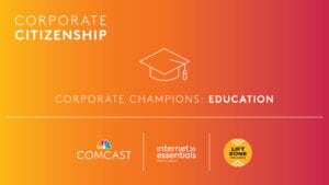 Comcast Receives PSBJ Community Champion Award in Education