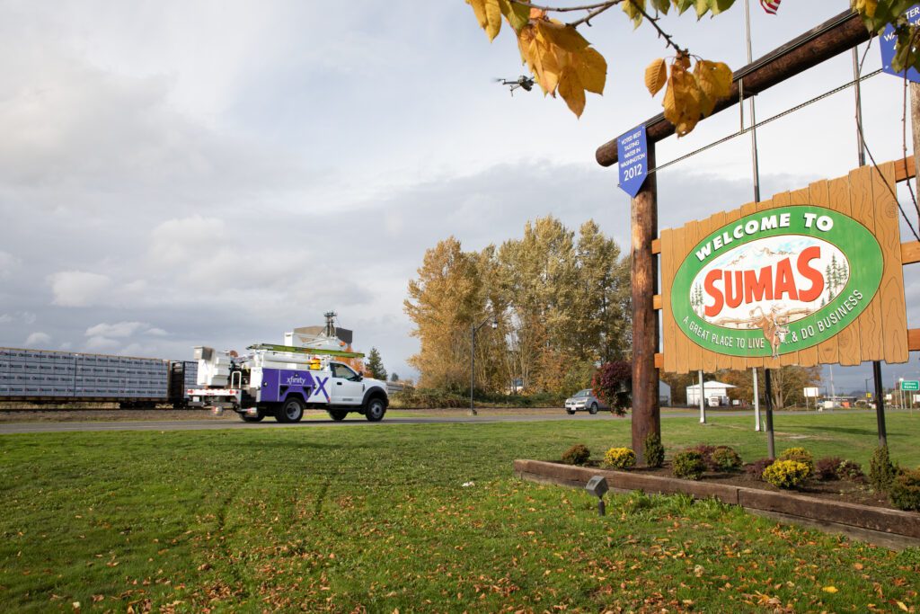 Sumas Xfinity Truck