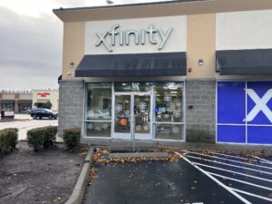 The outside of the Lacey Xfinity store.