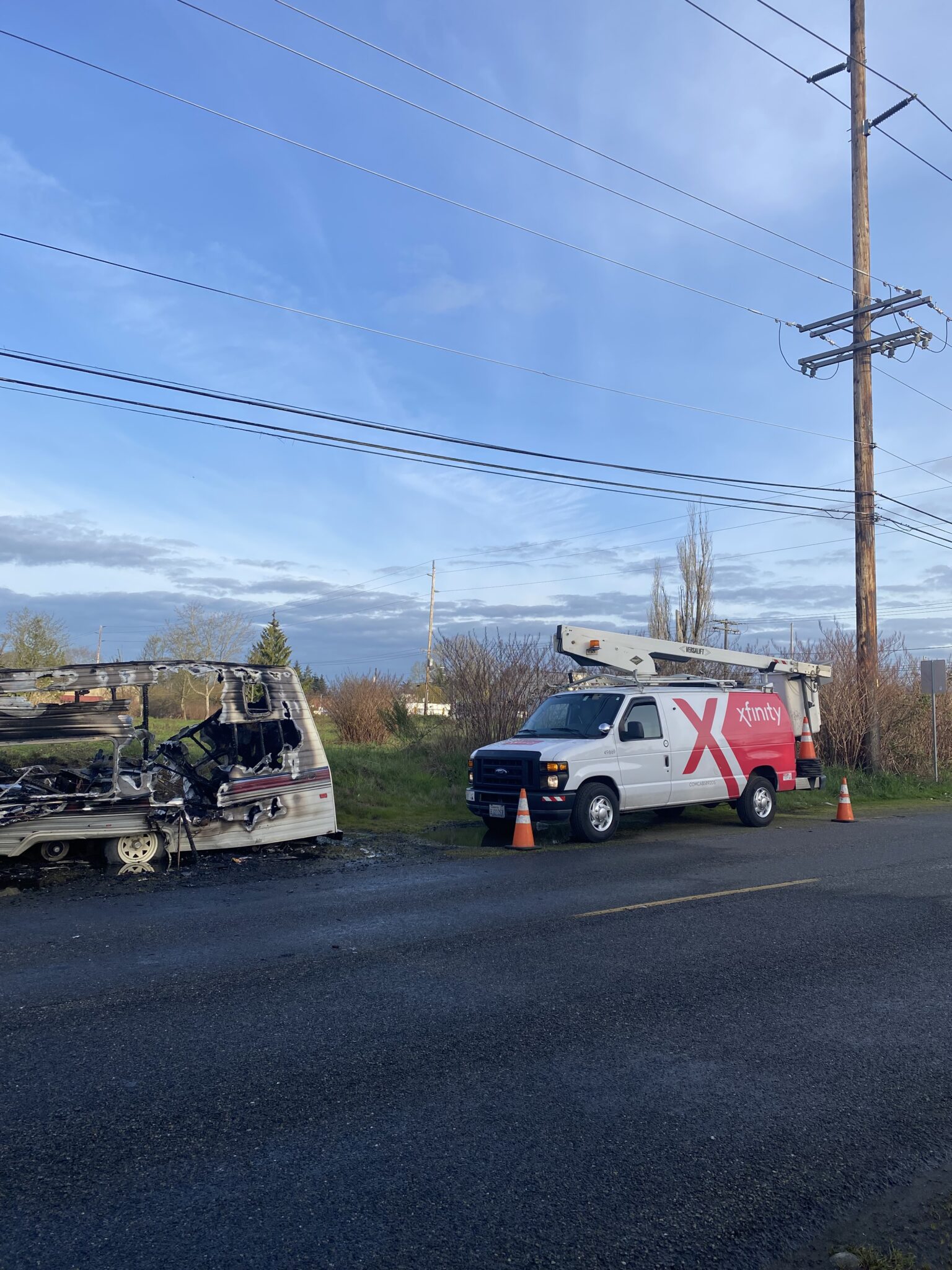 Service Outage In Graham Demonstrates How Fire Impacts Comcast S   Graham Outage Photo 1 1536x2048 