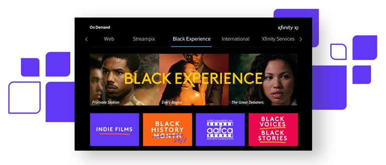 Black Experience on Xfinity