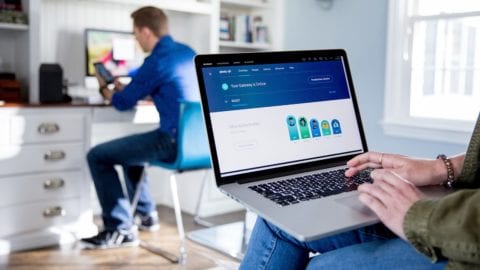 Xfinity xFi contol app displayed on a laptop.