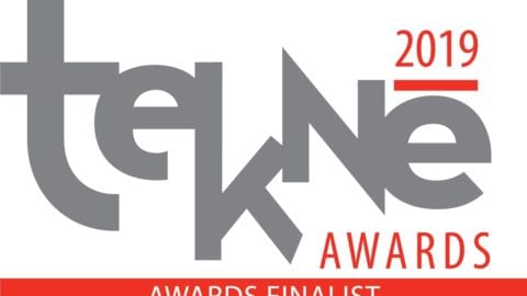 The 2019 Tekne Awards logo.