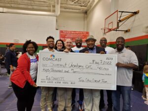 Comcast Donates $50,000 to Northside STEM District