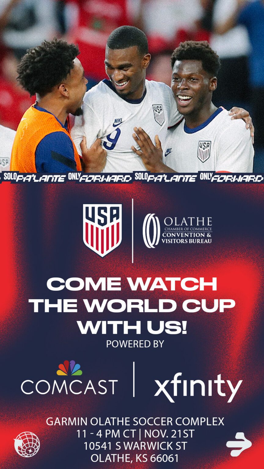 Comcast sponsoring City of Olathe's 2022 official US Soccer World Cup