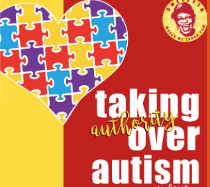 Sheletta Makes Me Laugh Podcast Image for Autism Awareness Month