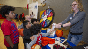 Comcast and the Portland Trail Blazers Team UP for a Night of Fun at the Boys & Girls Club of SW Washington