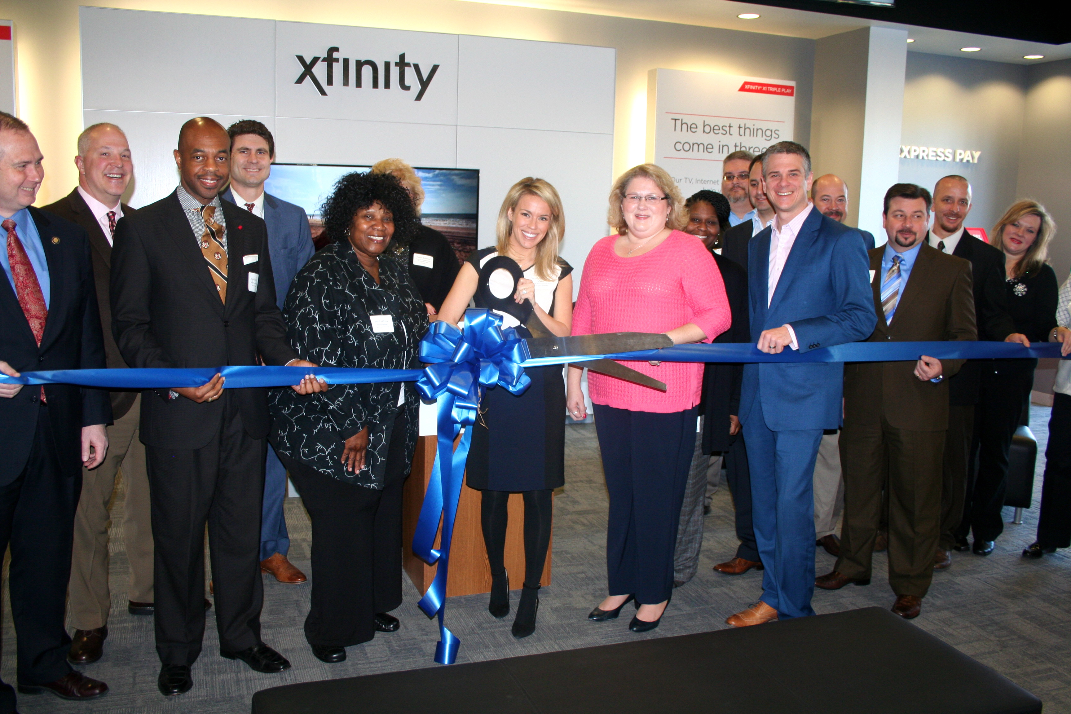 Comcast Celebrates Grand Opening Of First Xfinity Customer Service