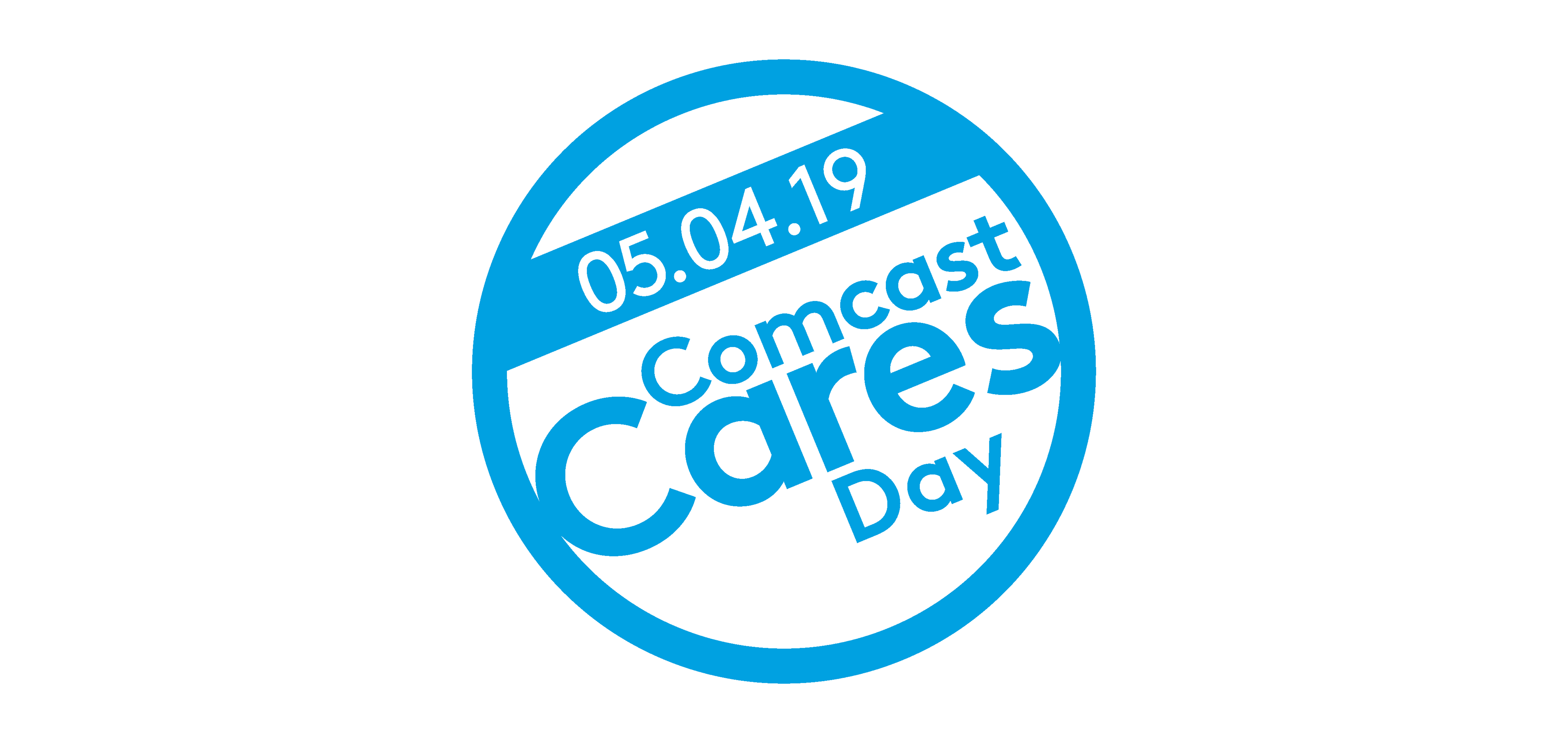 The Comcast Cares Day logo.
