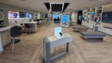 Interior of an Xfinity retail store.