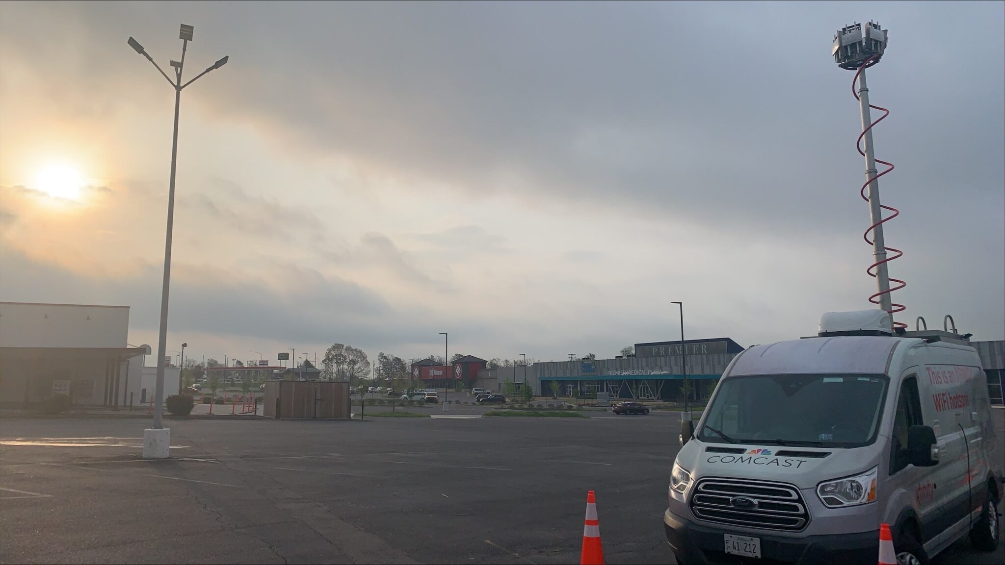 Comcast’s Xfinity WiFi Van Now Stationed in Little Rock, Arkansas to