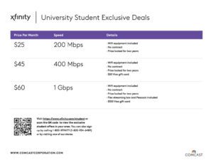 Xfinity Student Discounts  Deals & Promo Codes September