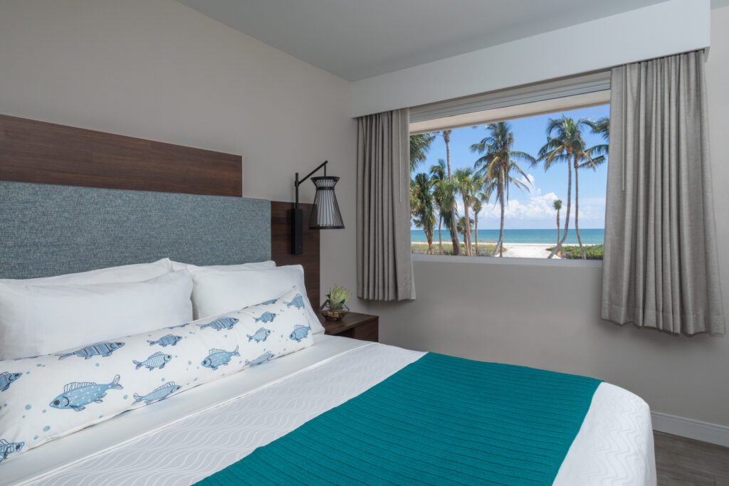 Guest room at Sanibel Island Beach Resort