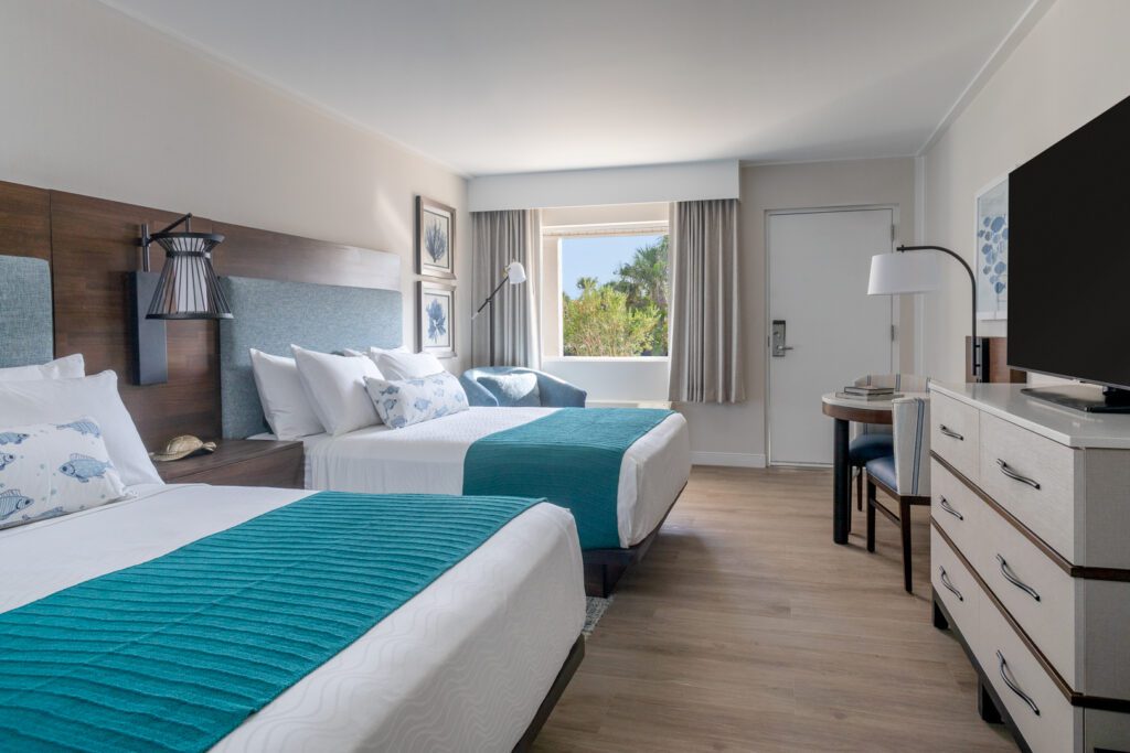 Guest room at Sanibel Island Beach Resort