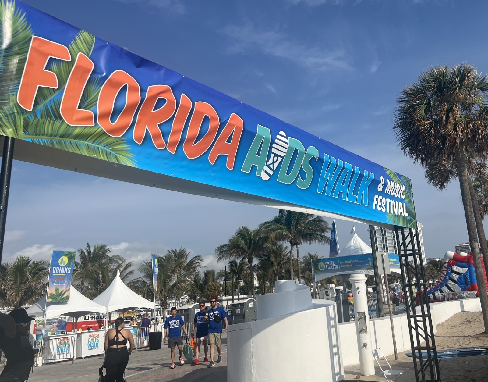 Florida AIDS Walk Banner