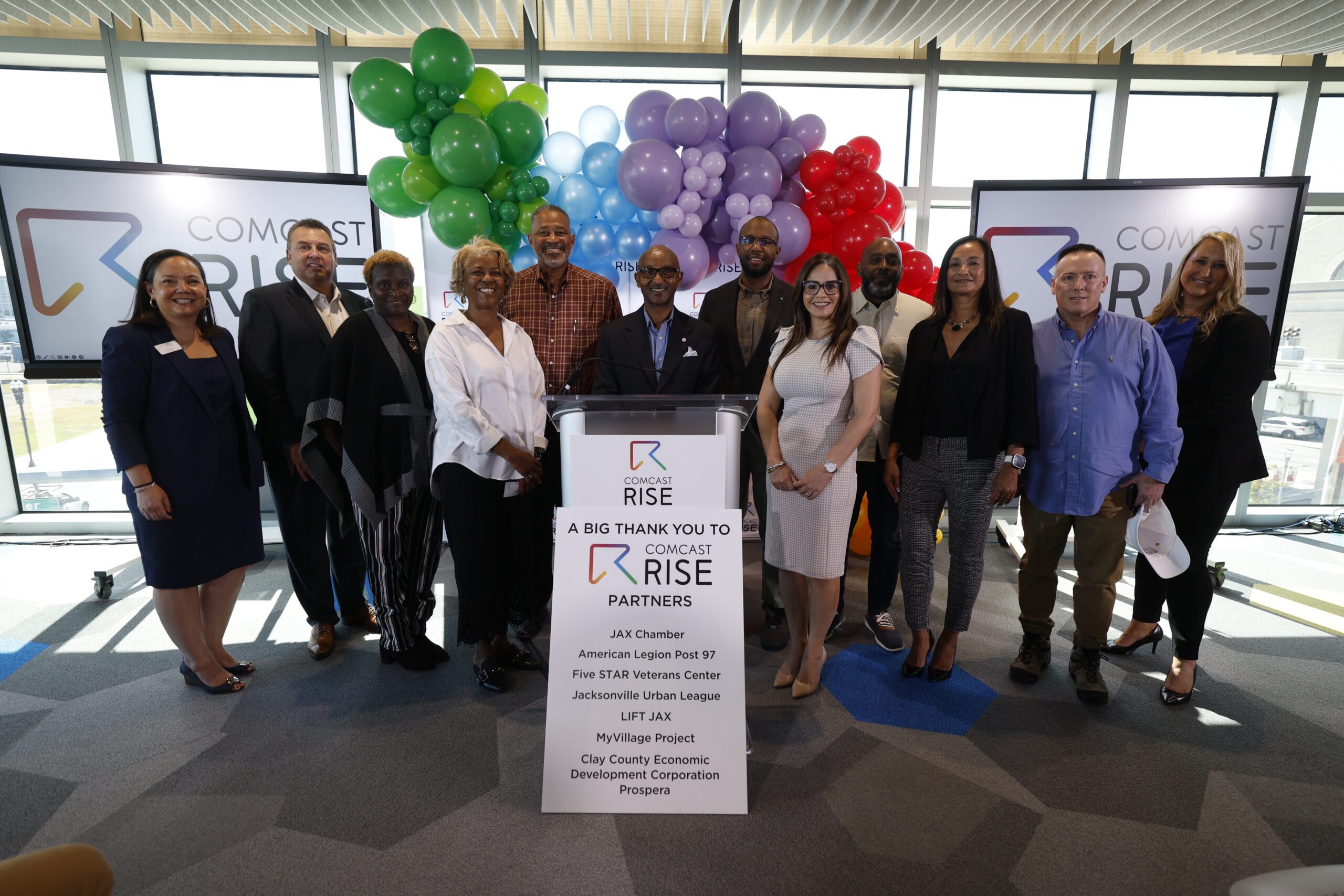 Jacksonville Leaders Celebrate Comcast RISE’s Launch in Florida’s First Coast