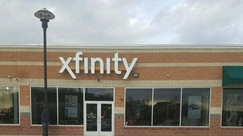 Exterior of Wyomissing Xfinity Store