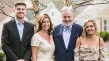 Greg Wells and his family