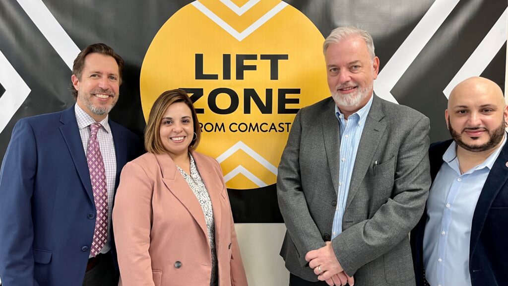 Comcast and Tec Centro Unveil WiFiConnected Lift Zone, Supporting