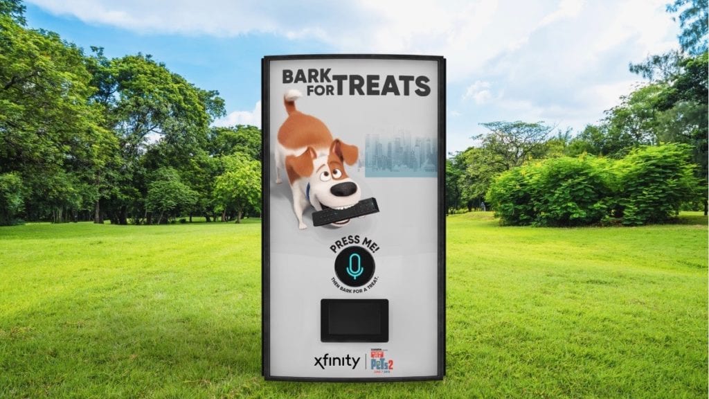Xfinity Debuts BarkActivated Vending Machine in Philadelphia Comcast