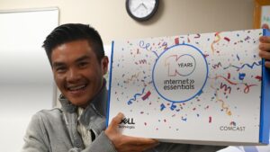 Comcast Marks the 10th Anniversary of Internet Essentials, Highlights Recent Partnership with Goodwill industries, Launches WiFi-Connected Lift Zone at Goodwill in Stratford, NJ