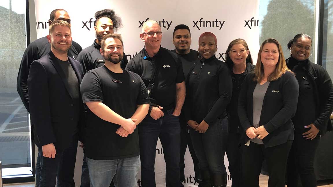Employees from the Xfinity Store in Annapolis.