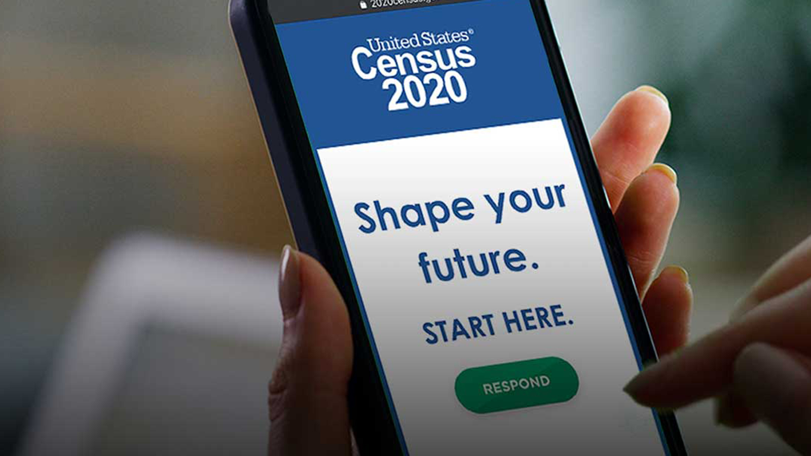 Census 2020. Shape your future. Start Here.