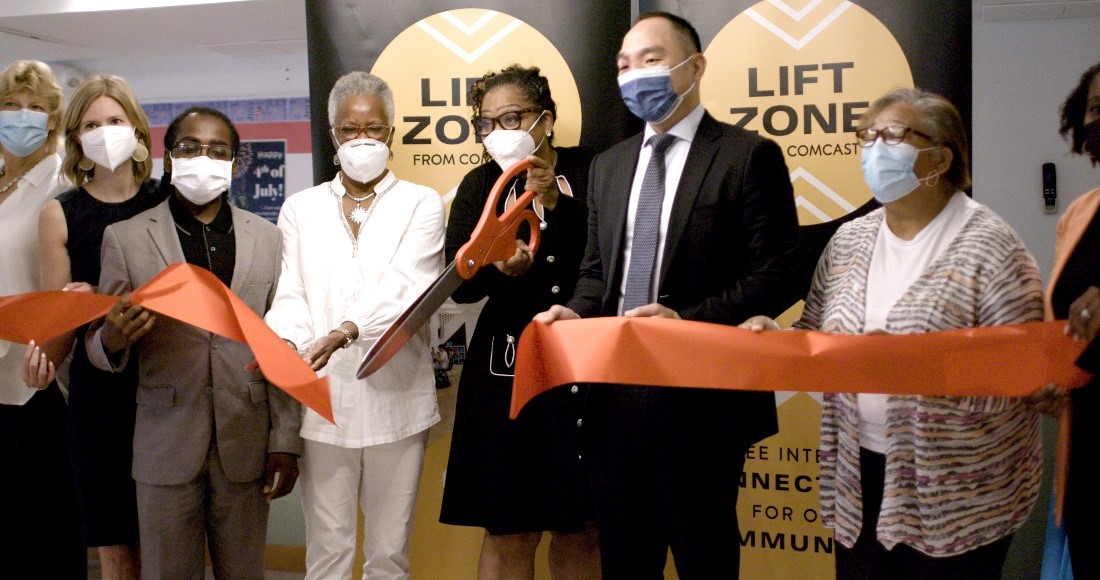 New Comcast Lift Zone Provides Senior Citizens In Washington D C With 