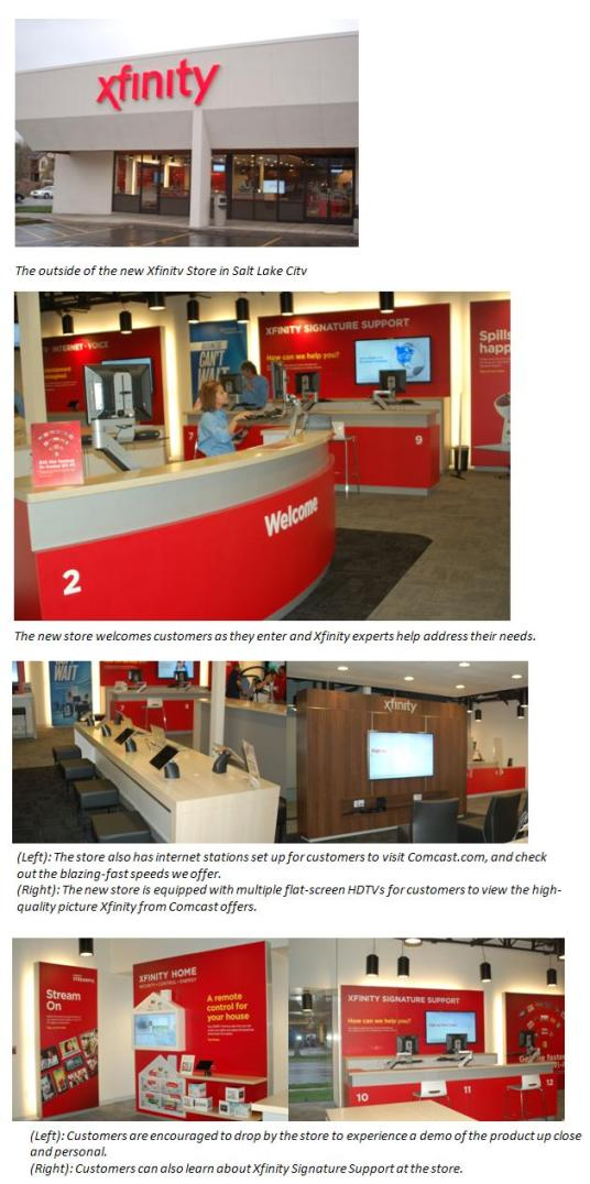 Cottonwood Xfinity Store sans Joey Comcast Utah