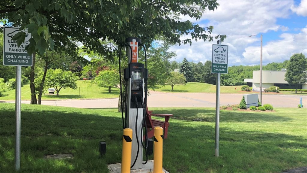 Comcast Adds Electric Vehicle Charging Station to Berlin, CT Office